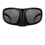 Mask Sunglasses in Black