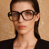 Renee Oversized Optical Frame in Black