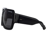 Dries Van Noten Oversized Sunglasses in Black