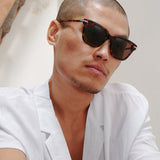 Empire D-Frame Sunglasses in Tortoiseshell (Men's)