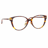 Linda Farrow Linear Arch A C2 Cat Eye Optical Frame