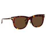 Chrysler A D-Frame Sunglasses in Tortoiseshell