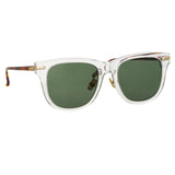 Chrysler D-Frame Sunglasses in Clear