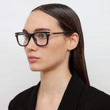 Portico Optical D-Frame in Black