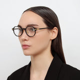 Axis Angular Optical Frame in Black (Asian Fit)