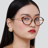 Lucy Cat Eye Optical Frame in Tortoiseshell