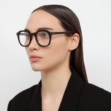 The Fletcher | Optical Angular Frame in Black (C5)