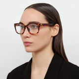 Cedric Rectangular Optical Frames in Tortoiseshell