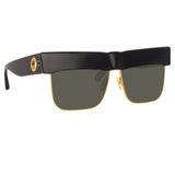 Rosalie Oversized Sunglasses in Black