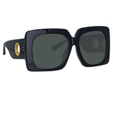 Sierra Oversized Sunglasses in Black