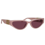 Tomie Cat Eye Sunglasses in Lilac