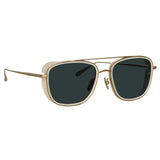 Men's Jarvis Aviator Sunglasses in White