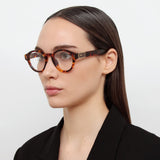 Musa Oval Optical Frame in Tortoiseshell