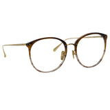 Kings Oversized Optical Frame in Caramel Horn