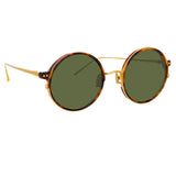 Linda Farrow Lara C2 Round Sunglasses