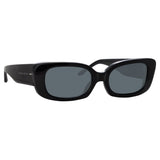 Magda Butrym Cat Eye Sunglasses in Black