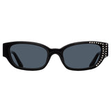 Magda Butrym Cat Eye Sunglasses in Black and Grey