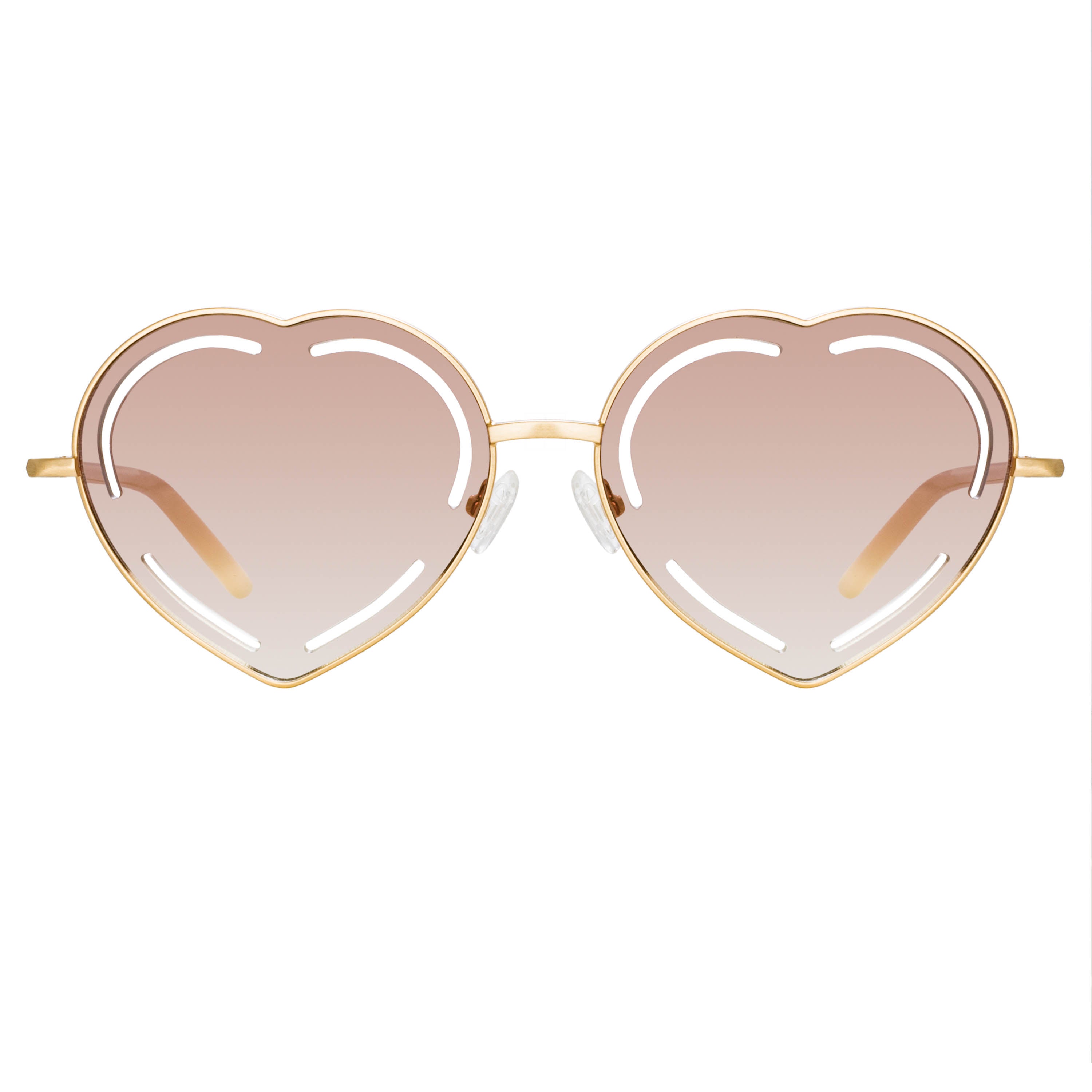 Matthew Williamson Petunia Sunglasses in Light Gold – LINDA FARROW (U.S.)