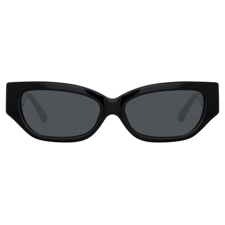 Linda Farrow Vanessa Black Sunglasses