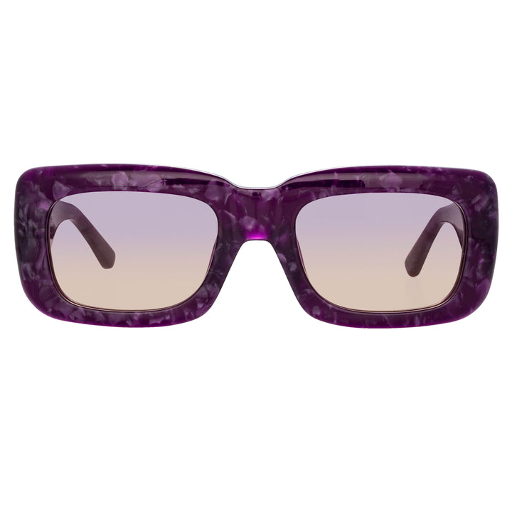 Superstar High Quality Sunglass | 2323-gold-purple