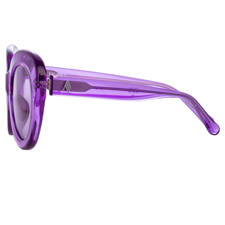Maxi Medusa Biggie Sunglasses Purple | Versace US