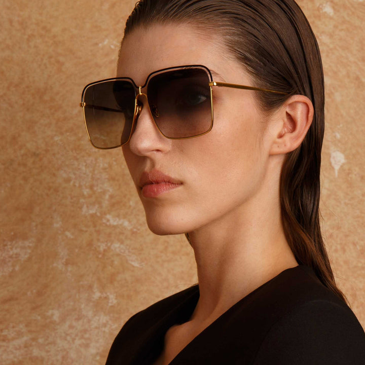 Womens Balmain Eyewear yellow Rectangular-Frame Wonder Boy III Sunglasses |  Harrods # {CountryCode}