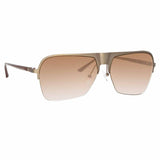 Dries Van Noten 192 C5 Aviator Sunglasses