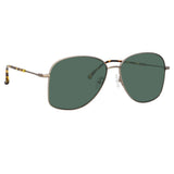 Dries Van Noten 199 Aviator Sunglasses in Black