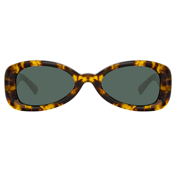 Dries van Noten 204 Aviator Sunglasses in Tortoiseshell by LINDA 