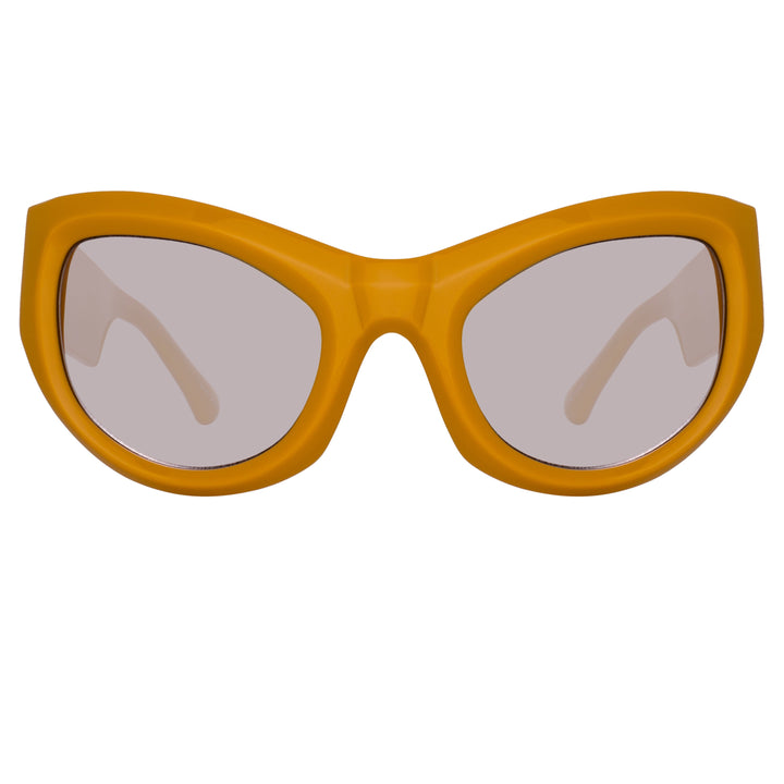Dries Van Noten Wrap Sunglasses in Yellow by LINDA FARROW – LINDA FARROW  (U.S.)