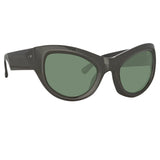 Dries Van Noten Wrap Sunglasses in Grey