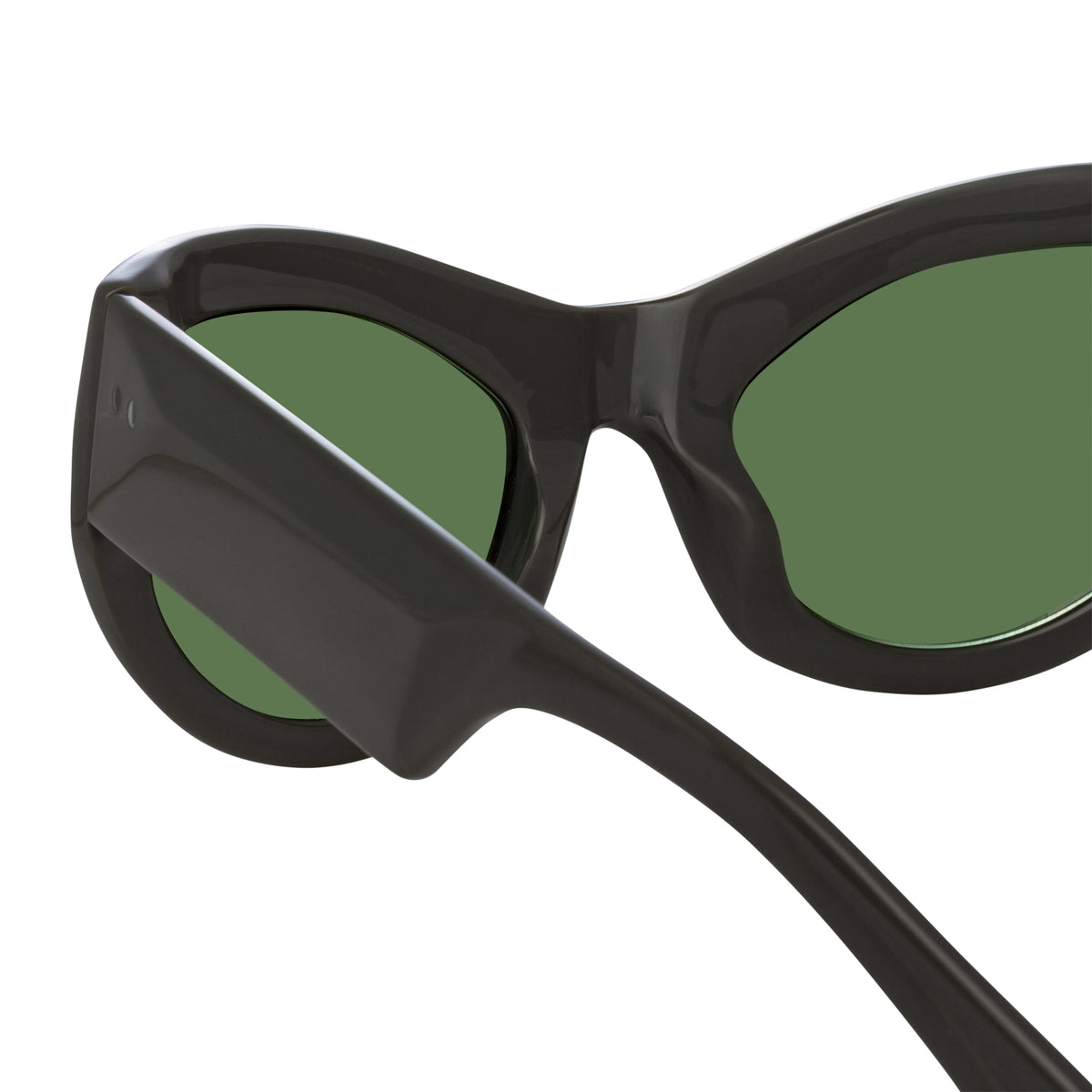 Dries Van Noten Wrap Sunglasses in Grey by LINDA FARROW – LINDA 