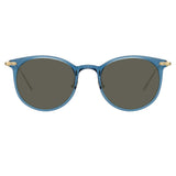 Linda Farrow Linear Childs C14 D-Frame Sunglasses