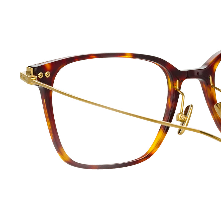 Tortoiseshell and sale gold glasses