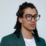 Atkins Optical D-Frame in Tortoiseshell (Men's)