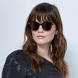 Atkins D-Frame Sunglasses in Tortoiseshell