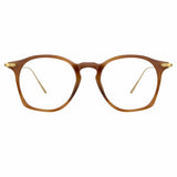 Mila A Square Optical Frame in Horn
