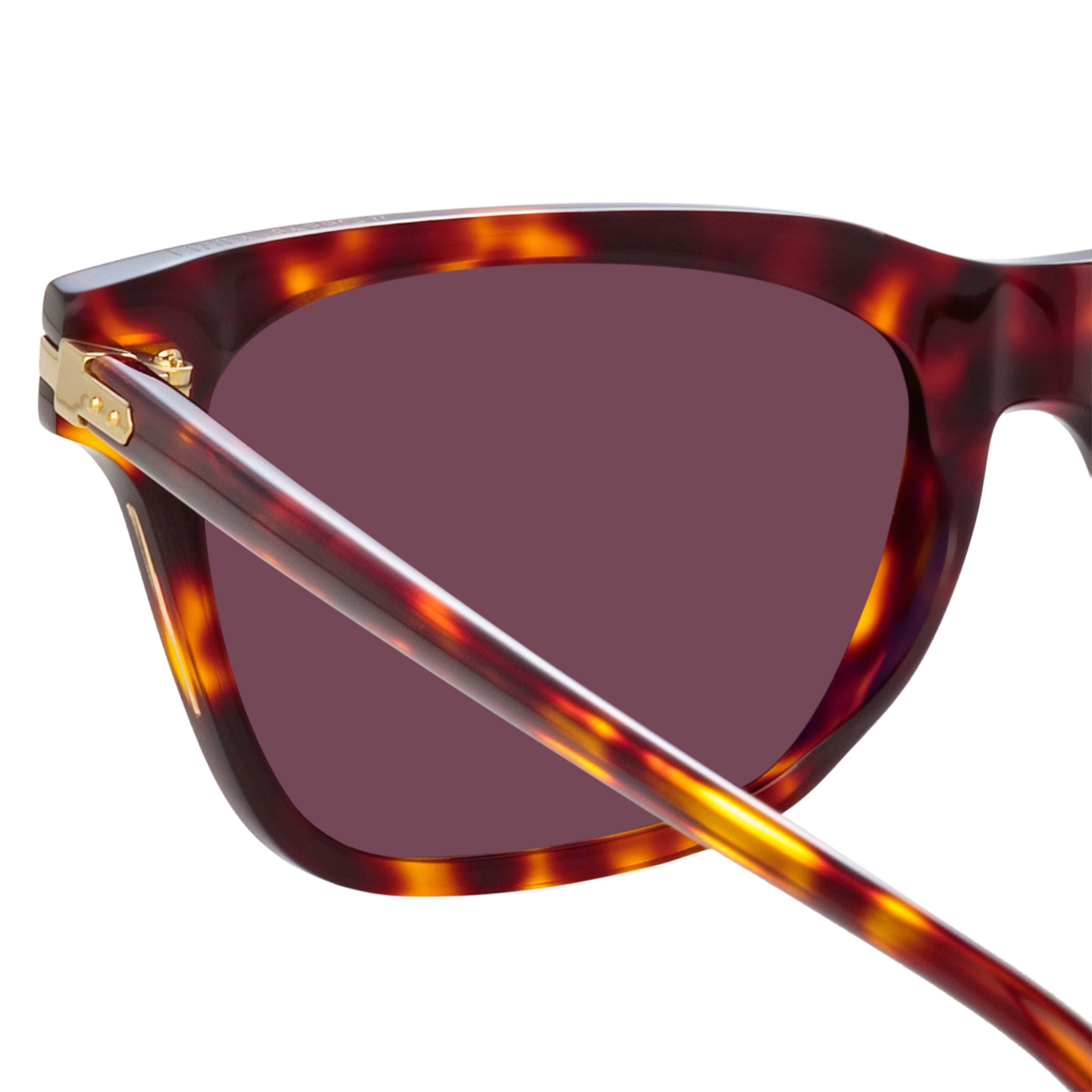 Linda Farrow - Mae Cat Eye Sunglasses in Tortoiseshell - Women - Adult - LF55C5SUN