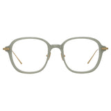 Lane Square Optical Frame in Steel (Asian Fit)