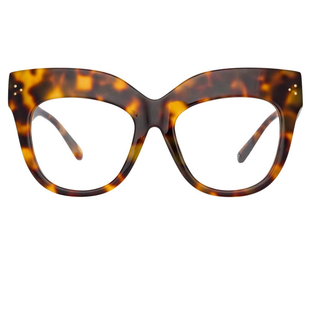 Keaton Oversized Glasses in Tortoiseshell frame by LINDA FARROW – LINDA ...