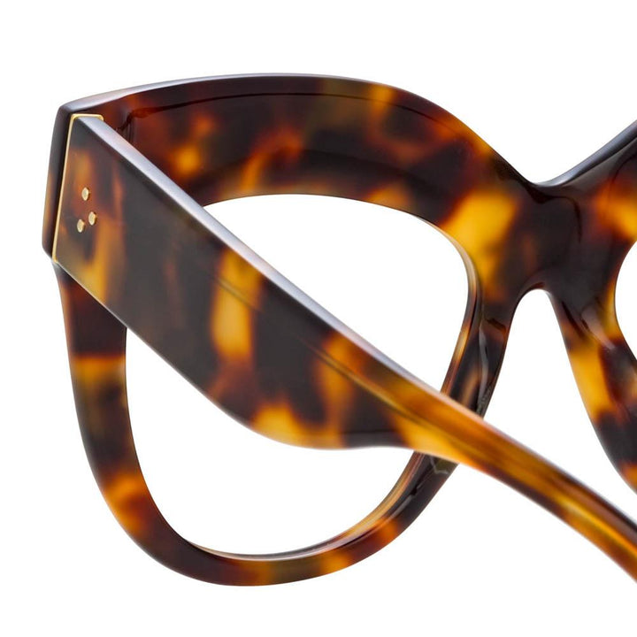 Keaton Oversized Glasses In Tortoiseshell Frame By Linda Farrow Linda Farrow Us 9450