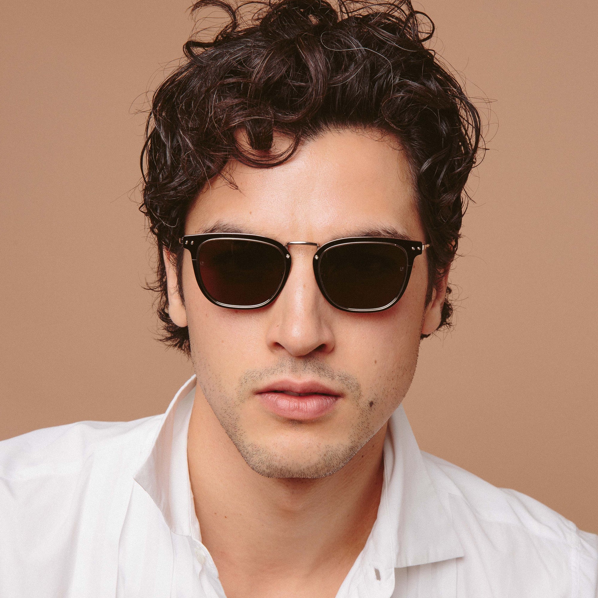 Pilot Sunglasses in Dark Brown - Men