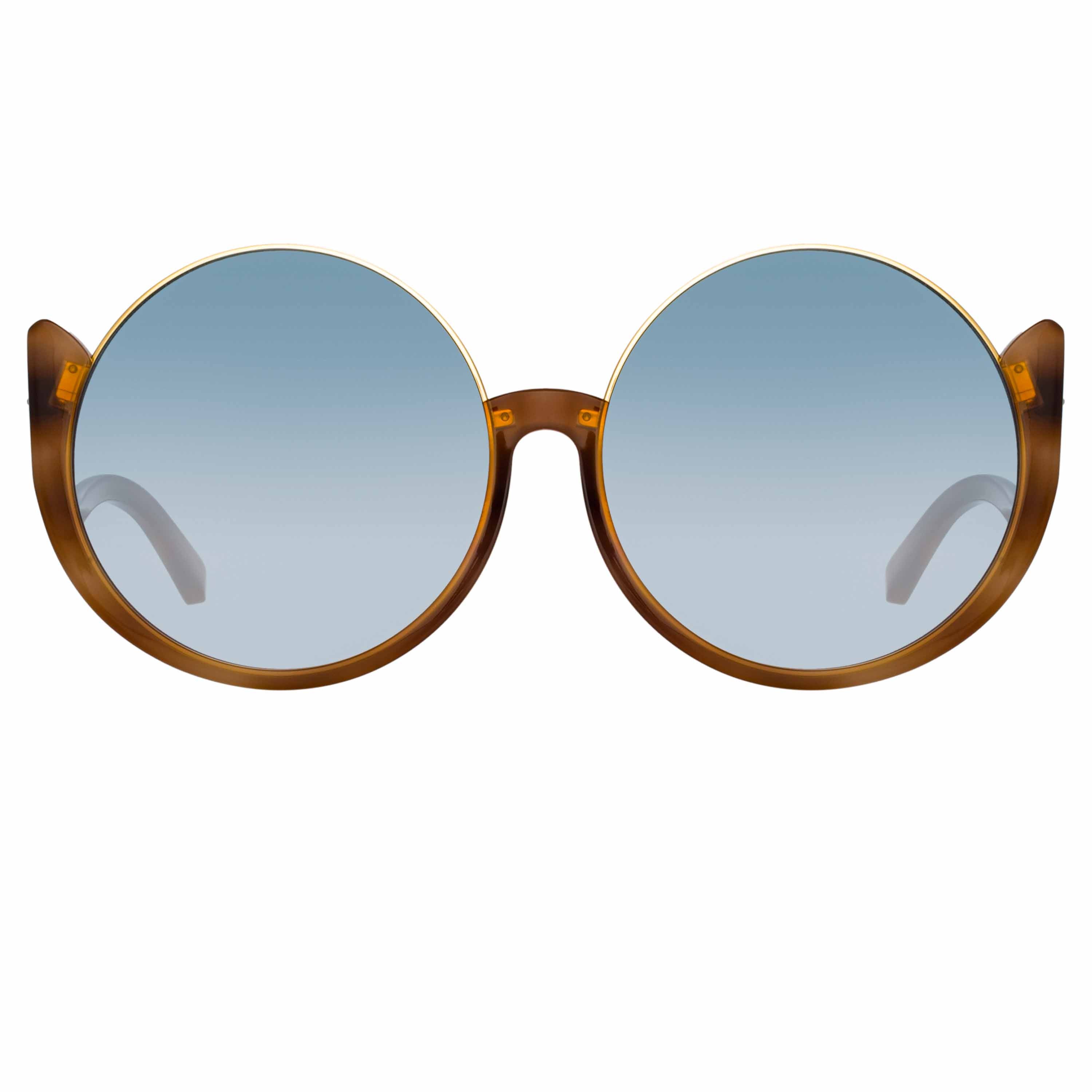 Linda Farrow Dustin Round Sunglasses