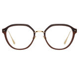 Cacao Angular Optical Frame in Brown