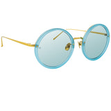 Linda Farrow Tracy C60 Round Sunglasses