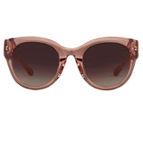 Linda Farrow 393 C19 Oversized Sunglasses