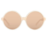 Linda Farrow 451 C5 Round Sunglasses