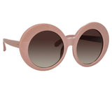 Linda Farrow 468 C16 Round Sunglasses