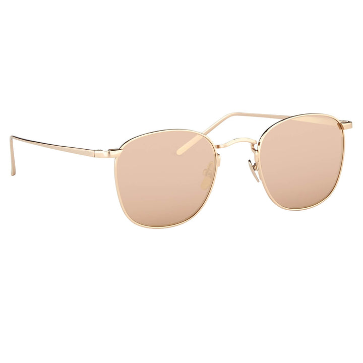 Simon Square Sunglasses Frame in Rose Gold by LINDA FARROW – LINDA FARROW  (INT'L)