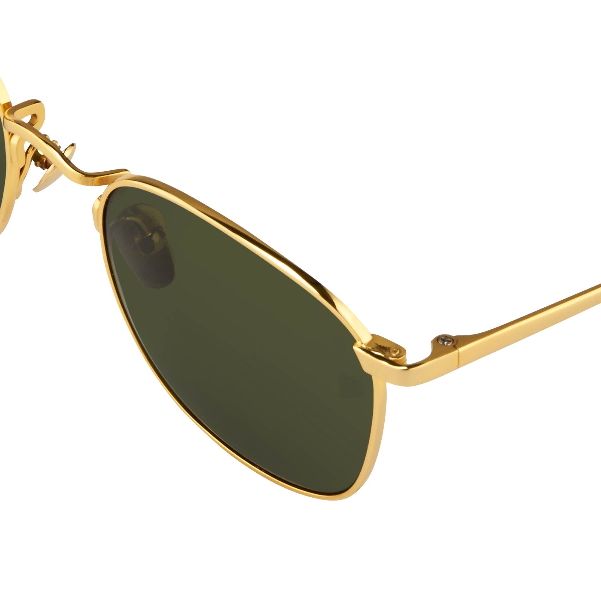 Simon Square Sunglasses Frame in Rose Gold by LINDA FARROW – LINDA FARROW  (INT'L)